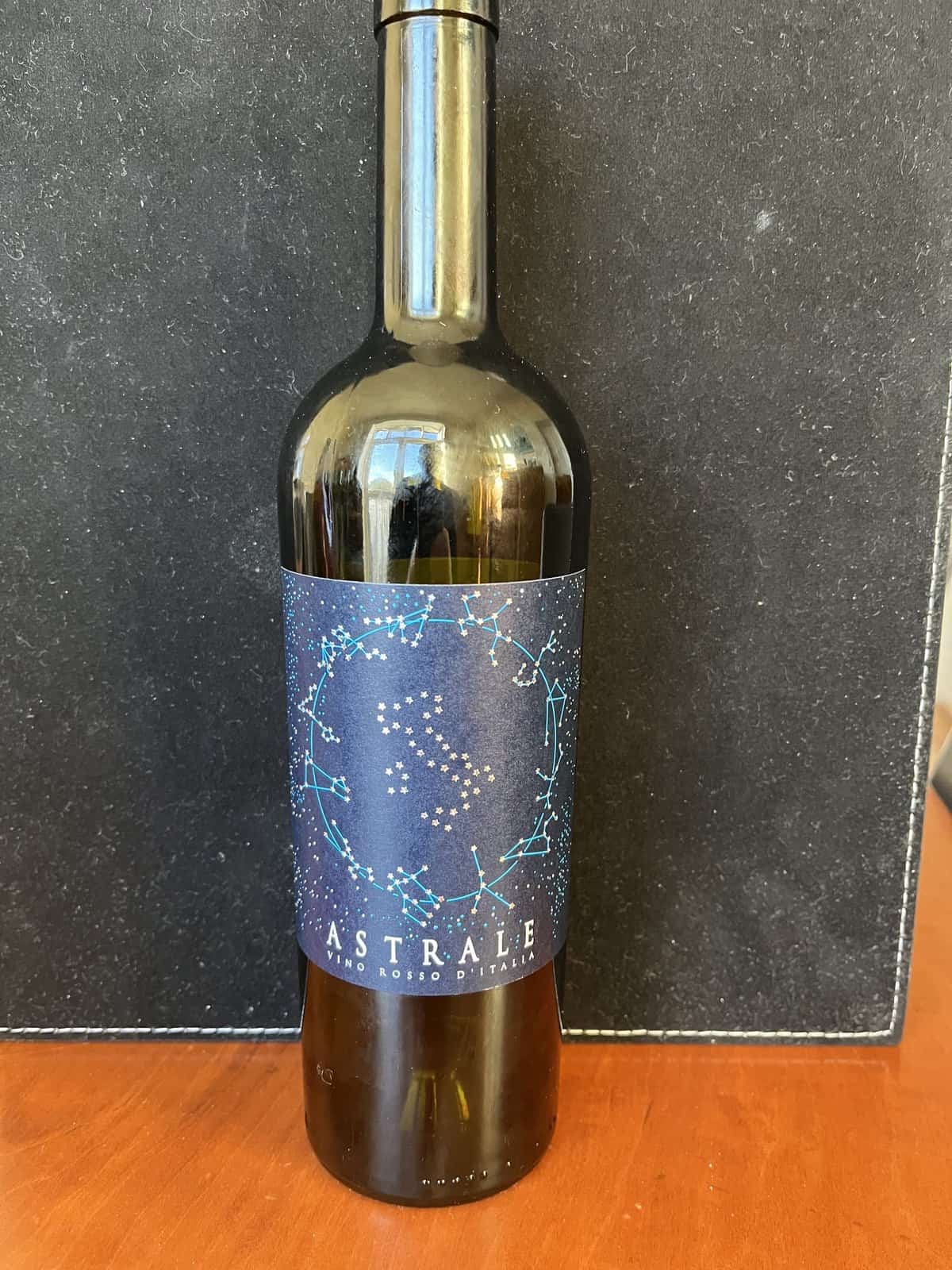 Astrale Rosso vinflaske